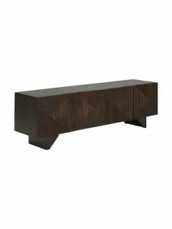 Westwing Collection Buffet bois massif Louis, larg. 180 x haut. 55 cm
