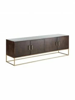 Westwing Collection Buffet bois massif Lyle, larg. 180 x haut. 60 cm