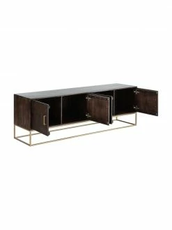 Westwing Collection Buffet bois massif Lyle, larg. 180 x haut. 60 cm 9 Westwing Collection Buffet bois massif Lyle, larg. 180 x haut. 60 cm -furniture Soldes Buffet bois massif Lyle 3