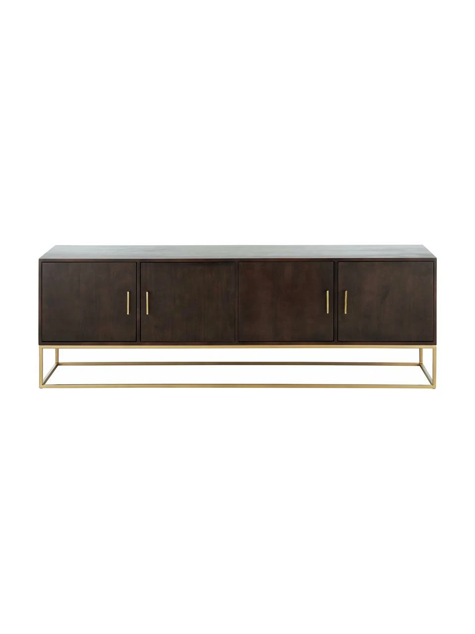 Westwing Collection Buffet bois massif Lyle, larg. 180 x haut. 60 cm 5 Westwing Collection Buffet bois massif Lyle, larg. 180 x haut. 60 cm – Image 5