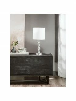 Westwing Collection Buffet bois massif noir Luca, larg. 180 x haut. 54 cm -furniture Soldes Buffet bois massif noir Luca 3