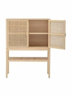 Bloomingville Buffet haut avec cannage Sanna, larg. 90 x haut. 120 cm -furniture Soldes Buffet haut avec cannage Sanna 4