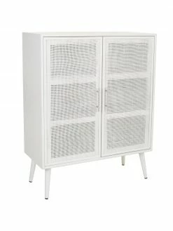 Buffet haut rustique Cayetana, larg. 80 x haut. 101 cmSeulement 1 produit disponible