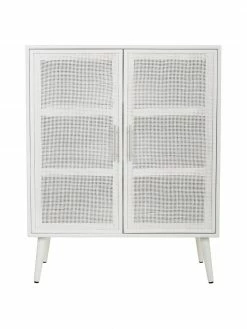 Buffet haut rustique Cayetana, larg. 80 x haut. 101 cmSeulement 1 produit disponible -furniture Soldes Buffet haut rustique Cayetana 15