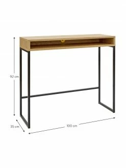 Woodman Bureau debout étroit Frame, larg. 100 x prof. 35 cm 8 Woodman Bureau debout étroit Frame, larg. 100 x prof. 35 cm -furniture Soldes Bureau debout etroit Frame 2