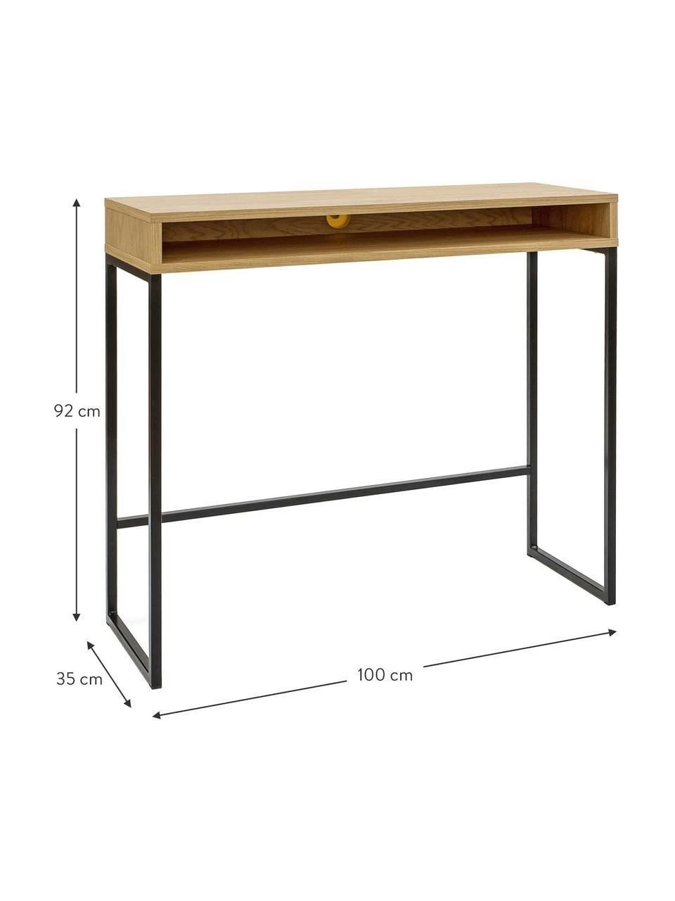 Woodman Bureau debout étroit Frame, larg. 100 x prof. 35 cm 3 Woodman Bureau debout étroit Frame, larg. 100 x prof. 35 cm – Image 3