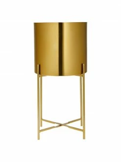 Westwing Collection Cache-pot en métal sur pied Mina, 2 élém., Lot de différentes tailles -furniture Soldes Cache pot en metal sur pied Mina 2 elem 10