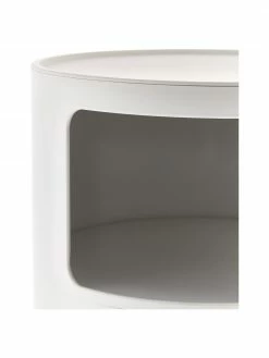 Kartell Caisson design blanc 3 modules Componibili, Ø 32 x haut. 59 cm -furniture Soldes Caisson design blanc 3 modules Componibili 4