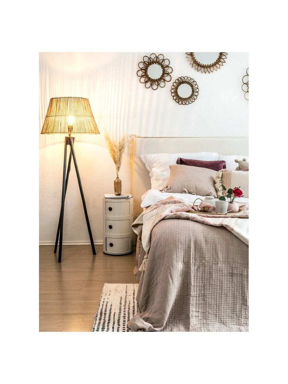 Kartell Caisson design blanc crème 3 modules Componibili, Ø 32 x haut. 59 cm 6 Kartell Caisson design blanc crème 3 modules Componibili, Ø 32 x haut. 59 cm – Image 6