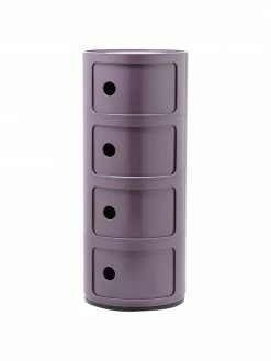 Kartell Caisson design violet 4 modules Componibili, Ø 32 x haut. 77 cmSeulement 1 produit disponible