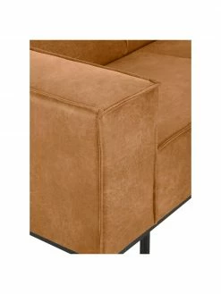 Canapé 2 places cuir brun Abigail, larg. 190 x prof. 95 cmSeulement 1 produit disponible -furniture Soldes Canape 2 places cuir brun Abigail 5