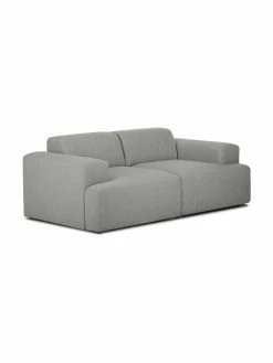 Westwing Collection Canapé 2 places gris Melva, larg. 198 x prof. 101 cm -furniture Soldes Canape 2 places gris Melva 3