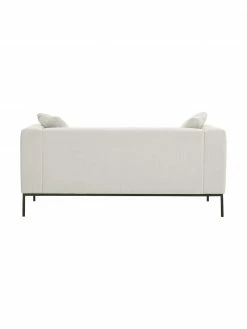 Westwing Collection Canapé 2 places gris clair Carrie, larg. 176 x prof. 86 cm 10 Westwing Collection Canapé 2 places gris clair Carrie, larg. 176 x prof. 86 cm -furniture Soldes Canape 2 places gris clair Carrie 4