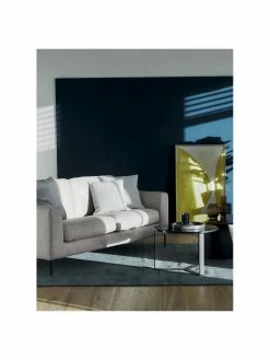 Westwing Collection Canapé 2 places gris clair Cucita, larg. 187 x prof. 94 cm -furniture Soldes Canape 2 places gris clair Cucita 2
