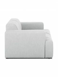 Westwing Collection Canapé 2 places gris clair Melva, larg. 198 x prof. 101 cm -furniture Soldes Canape 2 places gris clair Melva 4