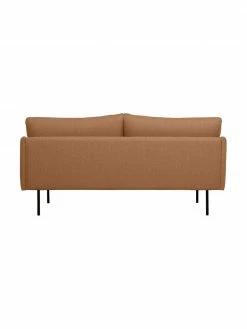 Westwing Collection Canapé (2 places) nougat avec pieds en métal Moby, larg. 170 x prof. 95 cm -furniture Soldes Canape 2 places nougat avec pieds en metal Moby 5