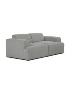 Westwing Collection Canapé 2 places velours côtelé gris Melva, larg. 198 x prof. 101 cm 8 Westwing Collection Canapé 2 places velours côtelé gris Melva, larg. 198 x prof. 101 cm -furniture Soldes Canape 2 places velours cotele gris Melva 2