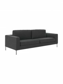 Westwing Collection Canapé 3 places anthracite Cucita, larg. 228 x prof. 94 cm -furniture Soldes Canape 3 places anthracite Cucita 2