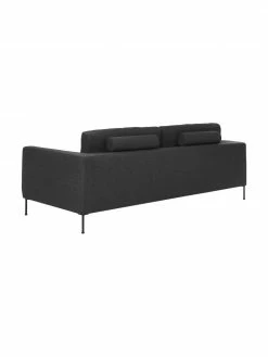 Westwing Collection Canapé 3 places anthracite Cucita, larg. 228 x prof. 94 cm -furniture Soldes Canape 3 places anthracite Cucita 4