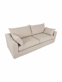 Canapé 3 places beige Zach, larg. 224 x prof. 90 cm 11 Canapé 3 places beige Zach, larg. 224 x prof. 90 cm -furniture Soldes Canape 3 places beige Zach 5