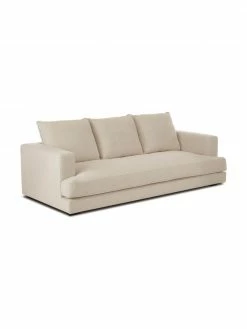 Westwing Collection Canapé 3 places beige foncé Tribeca, larg. 228 x prof. 104 cm -furniture Soldes Canape 3 places beige fonce Tribeca 3
