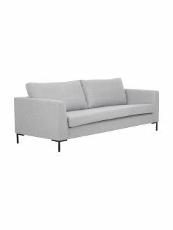 Westwing Collection Canapé 3 places gris clair avec pieds en métal Luna, larg. 230 x prof. 95 cm 8 Westwing Collection Canapé 3 places gris clair avec pieds en métal Luna, larg. 230 x prof. 95 cm -furniture Soldes Canape 3 places gris clair avec pieds en metal Luna 2