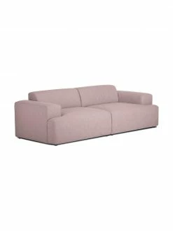 Westwing Collection Canapé 3 places rose Melva, larg. 238 x prof. 101 cm -furniture Soldes Canape 3 places rose Melva 3