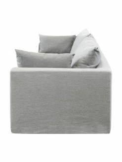 Canapé 3 places taupe Zach, larg. 224 x prof. 90 cm -furniture Soldes Canape 3 places taupe Zach 4