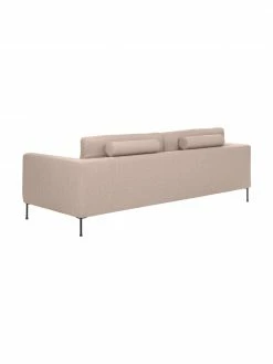 Westwing Collection Canapé 3 places taupe avec pieds en métal Cucita, larg. 228 x prof. 94 cm 10 Westwing Collection Canapé 3 places taupe avec pieds en métal Cucita, larg. 228 x prof. 94 cm -furniture Soldes Canape 3 places taupe avec pieds en metal Cucita 4