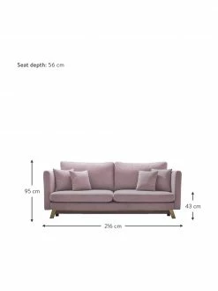 Bobochic Paris Canapé convertible 3 places Triplo, larg. 216 x prof. 105 cm -furniture Soldes Canape convertible 3 places Triplo 8