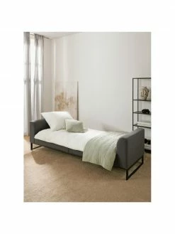 Westwing Collection Canap&eacute; convertible 3&nbsp;places anthracite Josephine, larg. 238 x prof. 85 cm -furniture Soldes Canape convertible 3 places anthracite Josephine 2