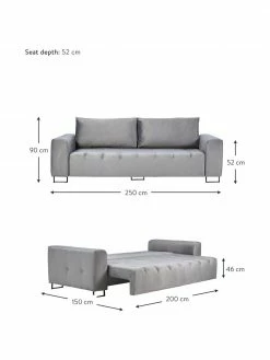 Canapé convertible 3 places avec rangement Byron, larg. 250 x prof. 105 cm 8 Canapé convertible 3 places avec rangement Byron, larg. 250 x prof. 105 cm -furniture Soldes Canape convertible 3 places avec rangement Byron 14