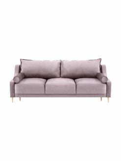 Canapé convertible 3 places avec rangement Lea, larg. 215 x prof. 94 cm