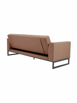 Westwing Collection Canapé convertible 3 places rose Josephine, larg. 238 x prof. 85 cm -furniture Soldes Canape convertible 3 places rose Josephine 4