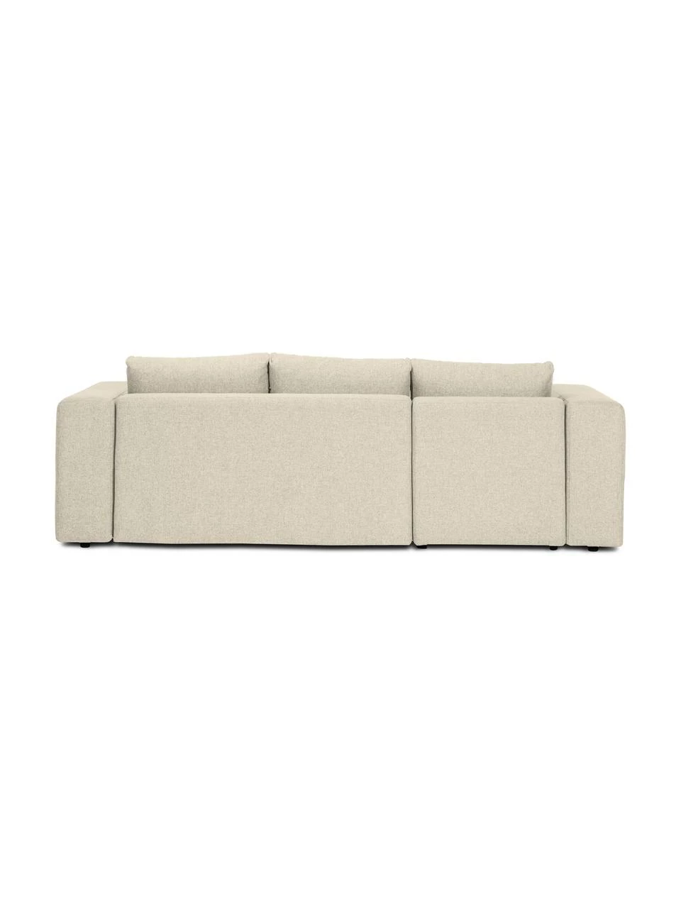 Westwing Collection Canapé convertible beige, avec rangement Noah, larg. 269 x prof. 160 cm, méridienne à gauche 6 Westwing Collection Canapé convertible beige, avec rangement Noah, larg. 269 x prof. 160 cm, méridienne à gauche – Image 6