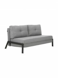 Westwing Collection Canapé convertible gris clair Edward, larg. 152 x prof. 96 cm -furniture Soldes Canape convertible gris clair Edward 5
