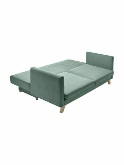 Bobochic Paris Canapé convertible vert 3 places Triplo, larg. 216 x prof. 105 cm -furniture Soldes Canape convertible vert 3 places Triplo 4