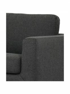 Westwing Collection Canapé d'angle 3 places anthracite Cucita, larg. 262 x prof. 163 cm, méridienne à gauche -furniture Soldes Canape dangle 3 places anthracite Cucita 5