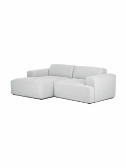 Westwing Collection Canapé d'angle 3 places gris clair Melva, larg. 239 x prof. 143 cm, méridienne à gauche 11 Westwing Collection Canapé d'angle 3 places gris clair Melva, larg. 239 x prof. 143 cm, méridienne à gauche -furniture Soldes Canape dangle 3 places gris clair Melva 5