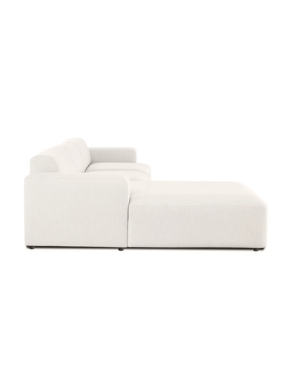 Westwing Collection Canapé d'angle 4 places couleur grège Melva, larg. 319 x prof. 196 cm, méridienne à gauche 5 Westwing Collection Canapé d'angle 4 places couleur grège Melva, larg. 319 x prof. 196 cm, méridienne à gauche – Image 5