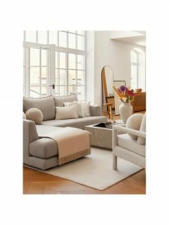 Westwing Collection Canapé d'angle XL gris-beige Tribeca, larg. 274 x prof. 192 cm, méridienne à gauche -furniture Soldes Canape dangle XL gris beige Tribeca 2