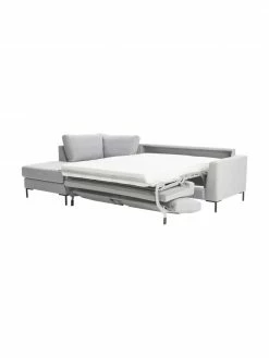 Westwing Collection Canapé d'angle convertible avec pieds en métal Luna, larg. 270 x prof. 184 cm, méridienne à gauche -furniture Soldes Canape dangle convertible avec pieds en metal Luna 11