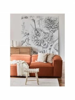 Westwing Collection Canapé d'angle modulaire terracotta Lennon, larg. 327 x prof. 180 cm, méridienne à gauche 8 Westwing Collection Canapé d'angle modulaire terracotta Lennon, larg. 327 x prof. 180 cm, méridienne à gauche -furniture Soldes Canape dangle modulaire terracotta Lennon 2