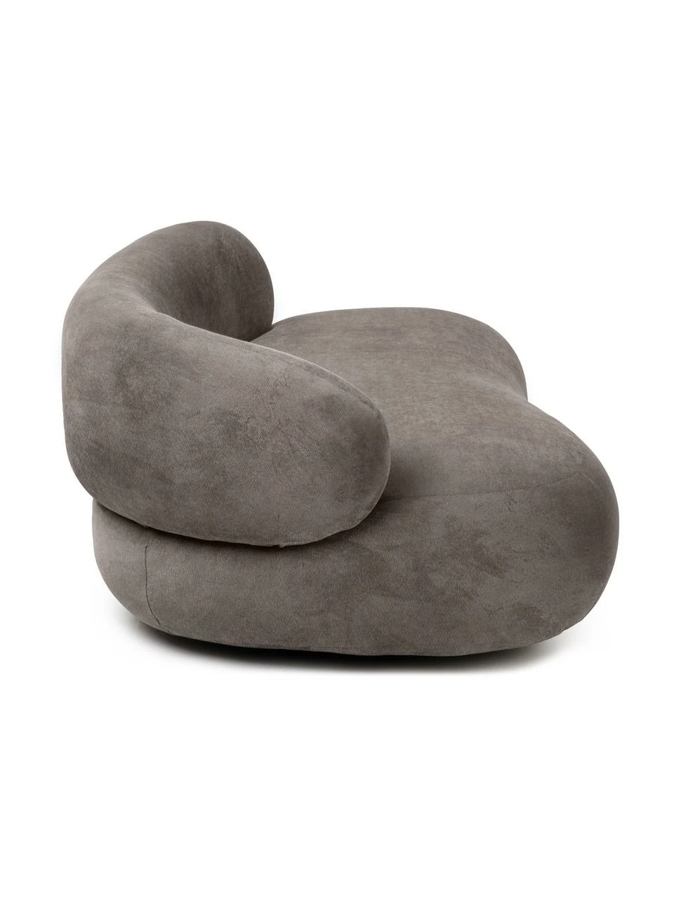 Westwing Collection Canapé haricot 2 places gris Alba, larg. 185 x prof. 114 cm, dossier à gauche 5 Westwing Collection Canapé haricot 2 places gris Alba, larg. 185 x prof. 114 cm, dossier à gauche – Image 5