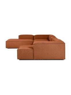 Westwing Collection Canapé lounge modulable terracotta Lennon, larg. 418 x prof. 68 cm, méridienne à gauche -furniture Soldes Canape lounge modulable terracotta Lennon 4
