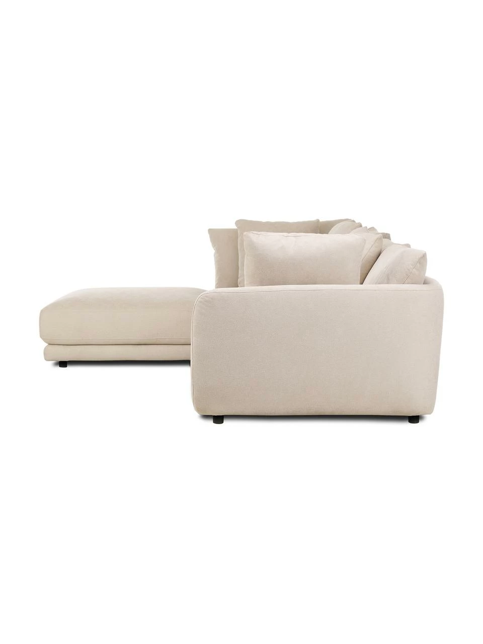 Westwing Collection Canapé modulable 3 places beige avec tabouret de canapé Jasmin, larg. 300 x long. 84 cm 6 Westwing Collection Canapé modulable 3 places beige avec tabouret de canapé Jasmin, larg. 300 x long. 84 cm – Image 6