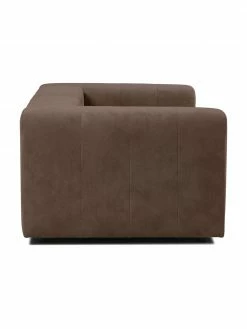 Westwing Collection Canap&eacute; modulable 3&nbsp;places brun fonc&eacute; Lena, larg. 209 x prof. 106 cm -furniture Soldes Canape modulable 3 places brun fonce Lena 5