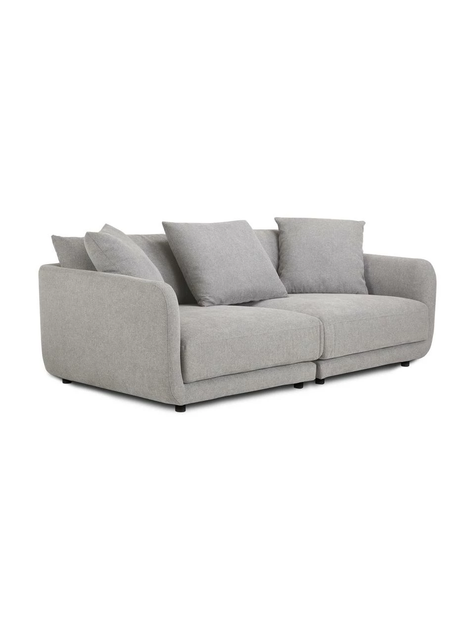 Westwing Collection Canapé modulable 3 places gris Jasmin, larg. 208 x long. 84 cm 3 Westwing Collection Canapé modulable 3 places gris Jasmin, larg. 208 x long. 84 cm – Image 3