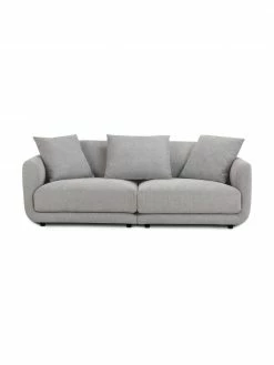 Westwing Collection Canapé modulable 3 places gris Jasmin, larg. 208 x long. 84 cm