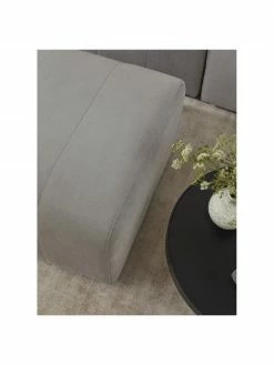 Westwing Collection Canapé modulable 3 places gris argenté avec pouf Lena, larg. 209 x prof. 181 cm 8 Westwing Collection Canapé modulable 3 places gris argenté avec pouf Lena, larg. 209 x prof. 181 cm -furniture Soldes Canape modulable 3 places gris argente avec pouf Lena 2